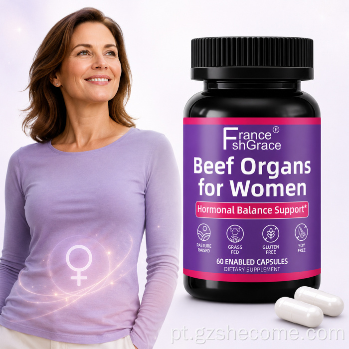 Nova chegada Shecome Womens Primal Beef Organ Supplement